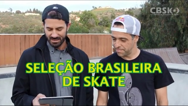 CBSK Anuncia a Seleo Brasileira de Skate