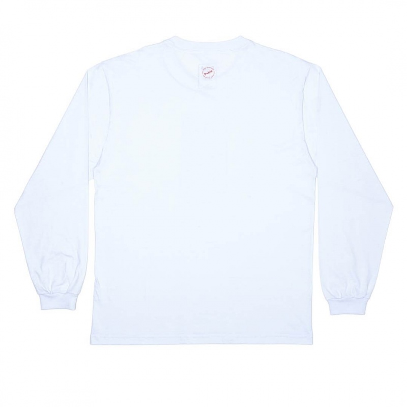 Camiseta Manga Longa Prive Regarder Branco