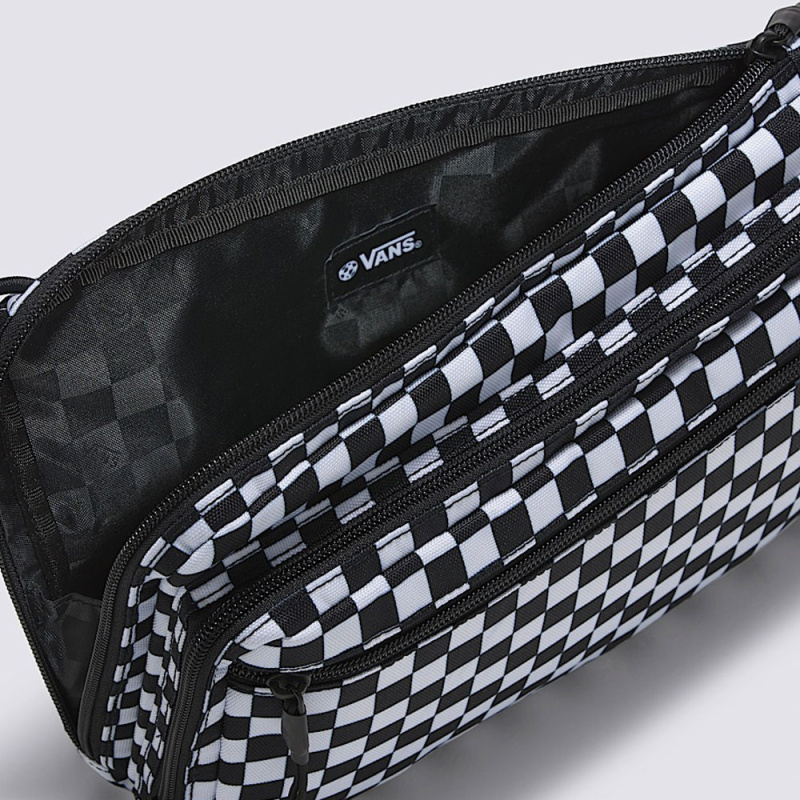 Bolsa Vans Bail Convertible Checkerboard Preto