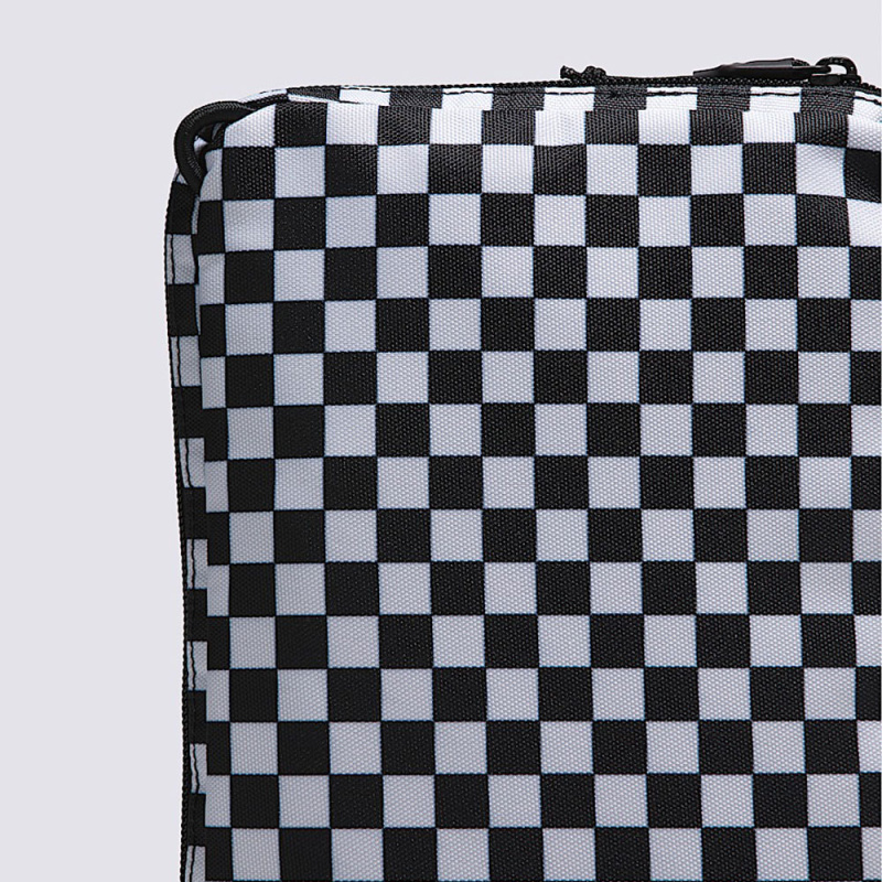 Bolsa Vans Bail Convertible Checkerboard Preto