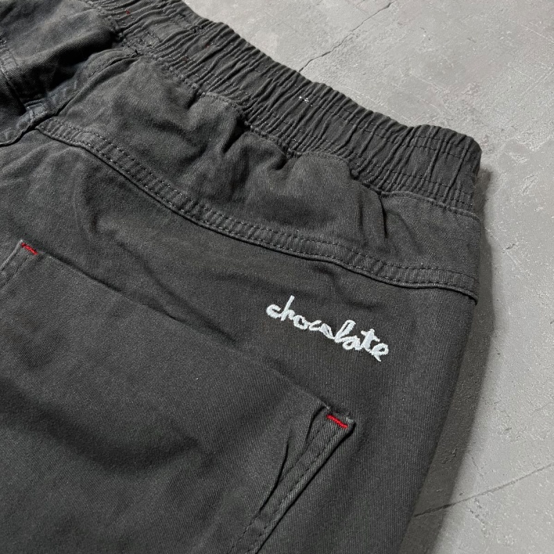 Bermuda Chocolate Twill Jogger Cinza