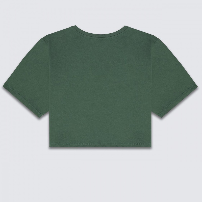 Blusa Vans Flying V Crew Crop II Verde