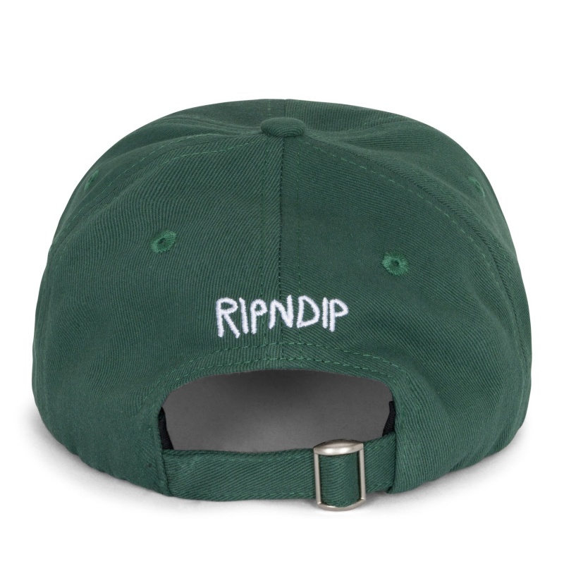 Bon Ripndip Dad Hat Shroom Diet Verde