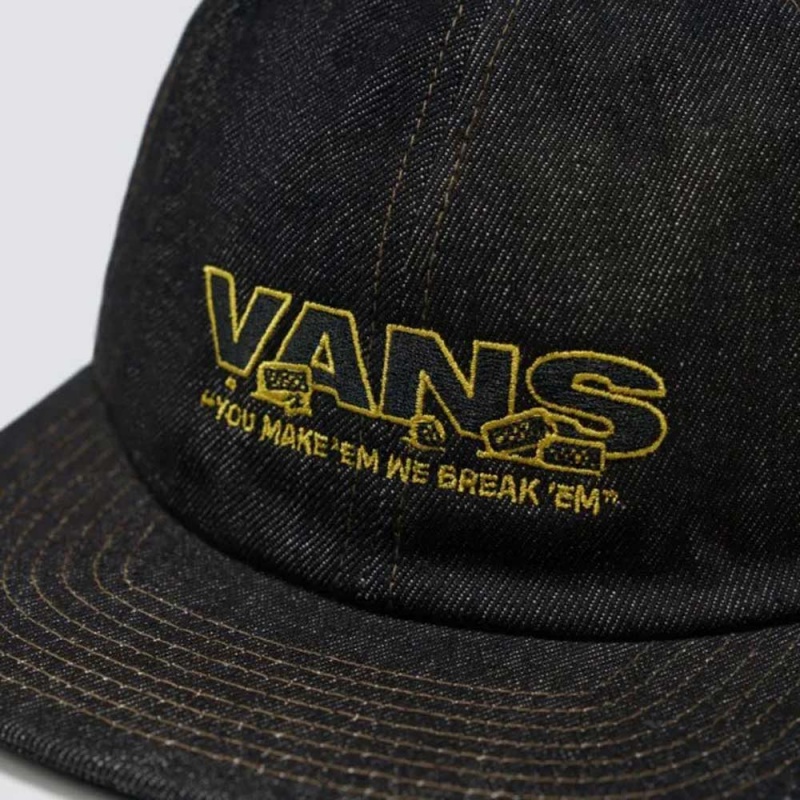 Bon Vans Cushman Jockey Hat Preto