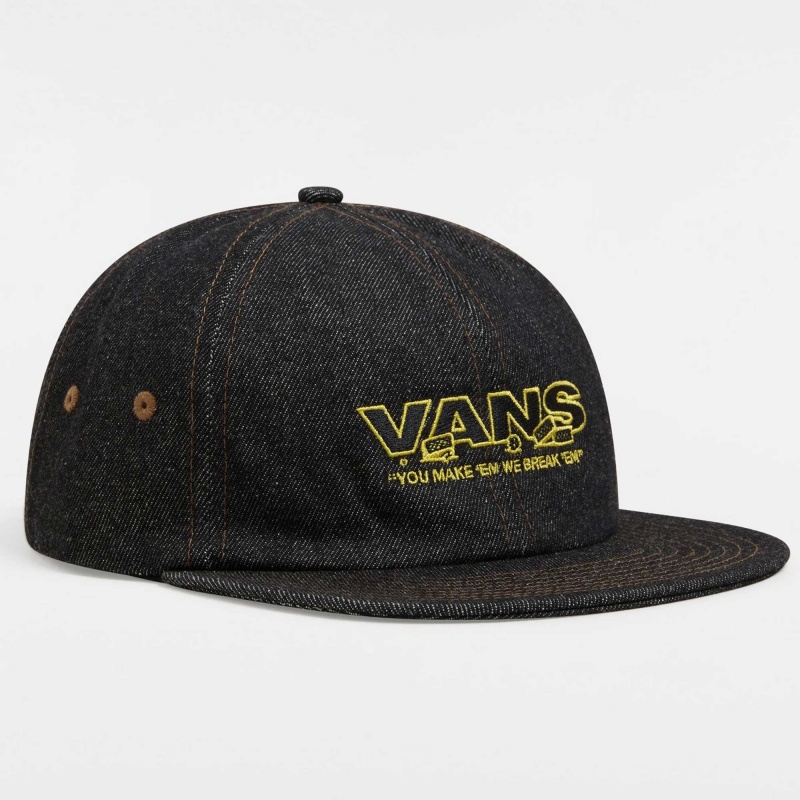 Bon Vans Cushman Jockey Hat Preto