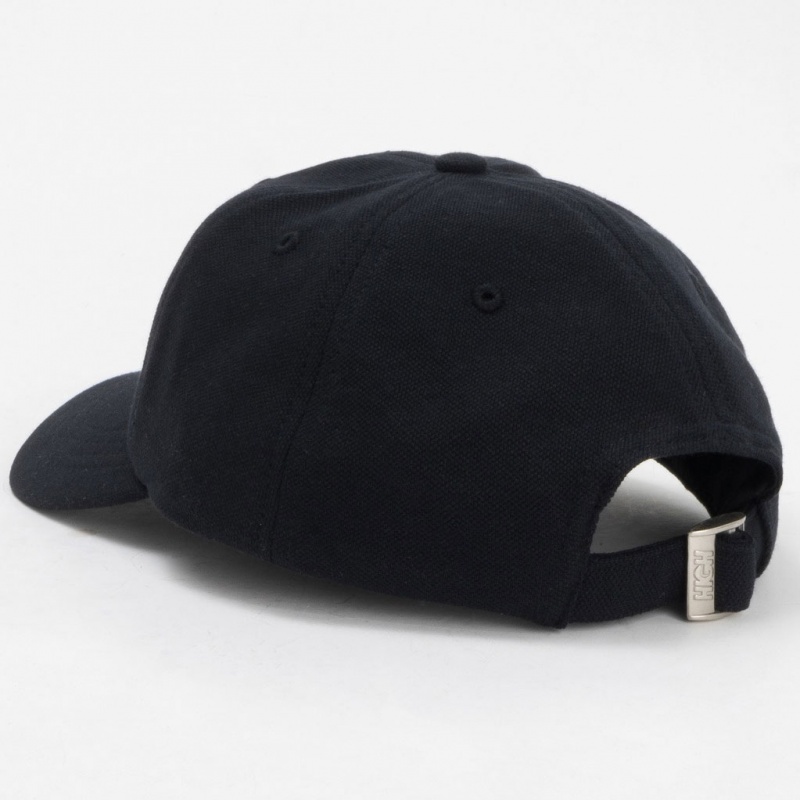 Bon High Piquet Polo Hat Tower Preto