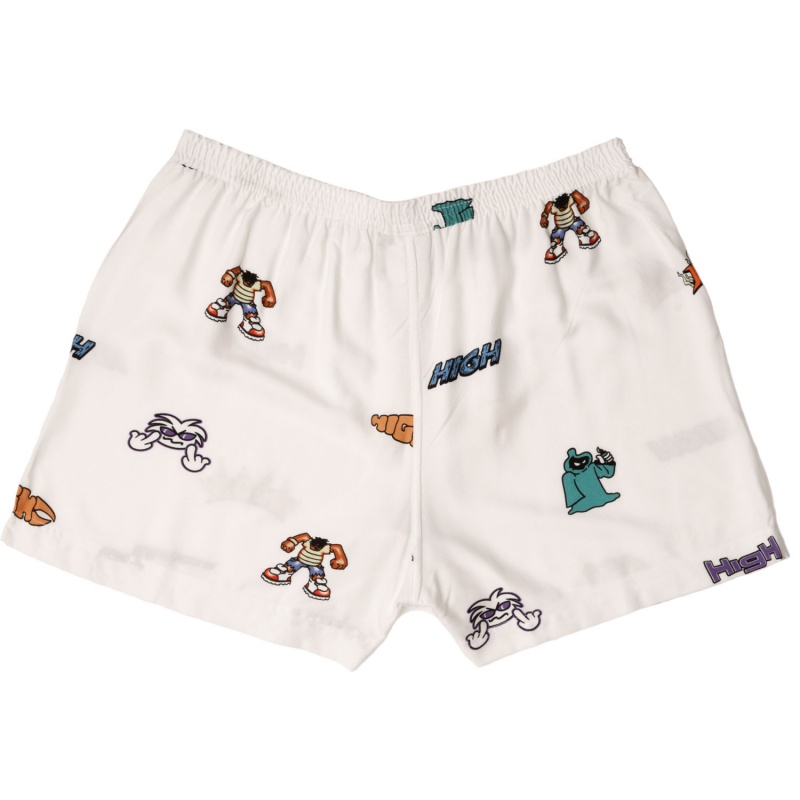 Cueca High Doodles Branco