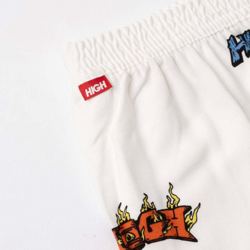 Cueca High Doodles Branco