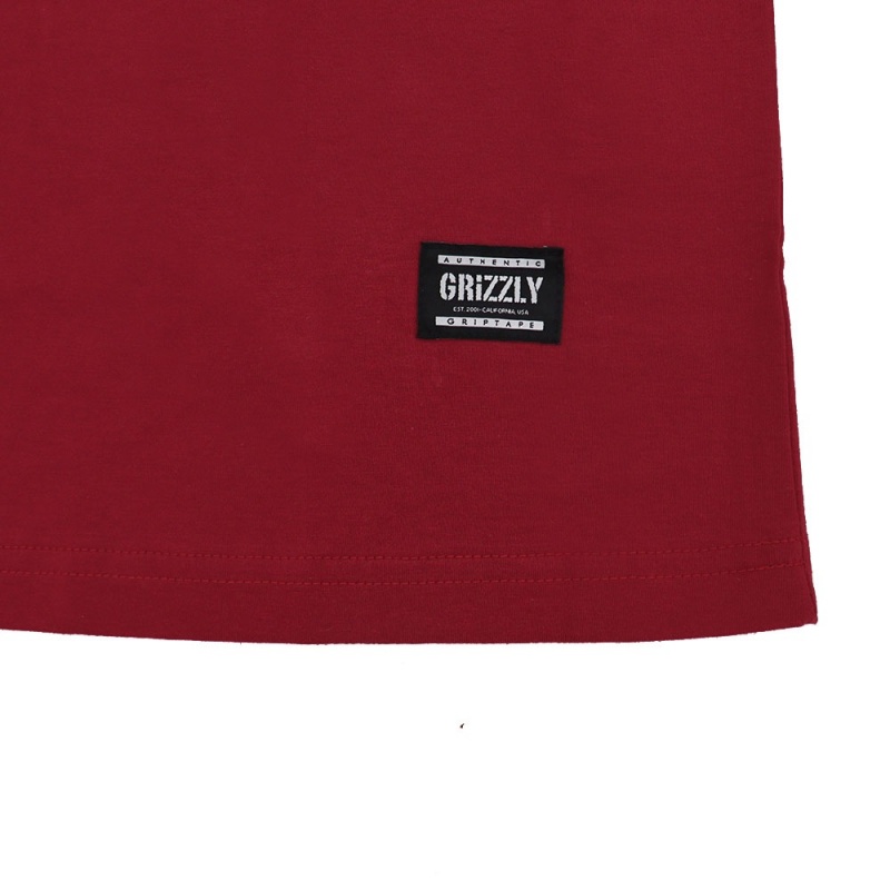 Camiseta Grizzly By The Slice Vermelho