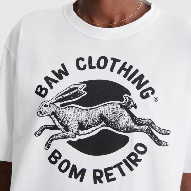 Camiseta Baw West Rabbit Branco