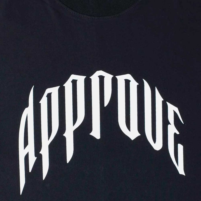 Camiseta Approve Beyond Lines Oversized Preto