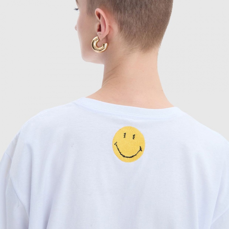 Camiseta Baw x Smiley Branco