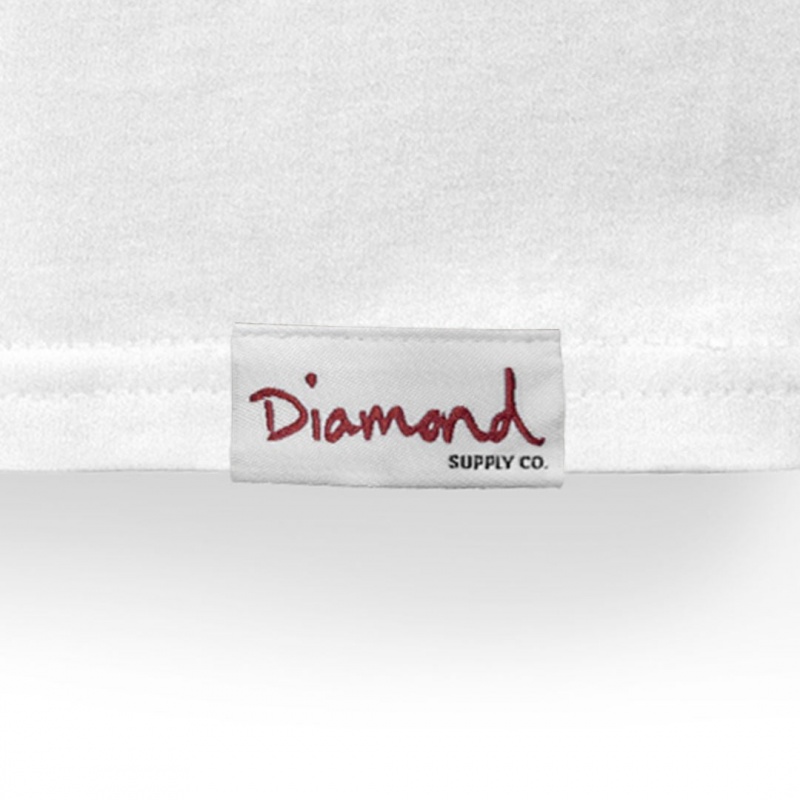 Camiseta Diamond Small Og Sign Branco