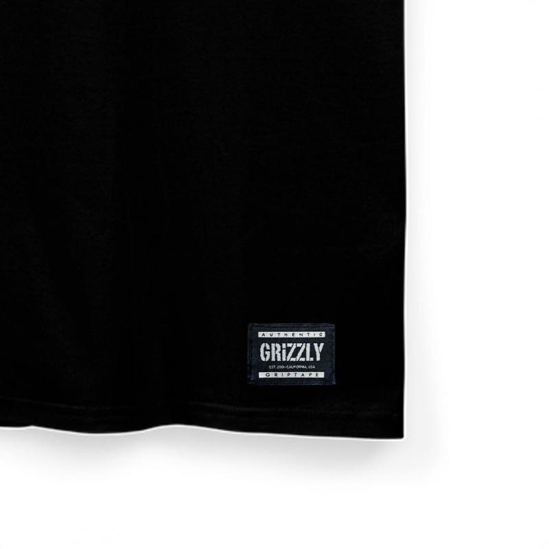 Camiseta Grizzly Cabana Preto