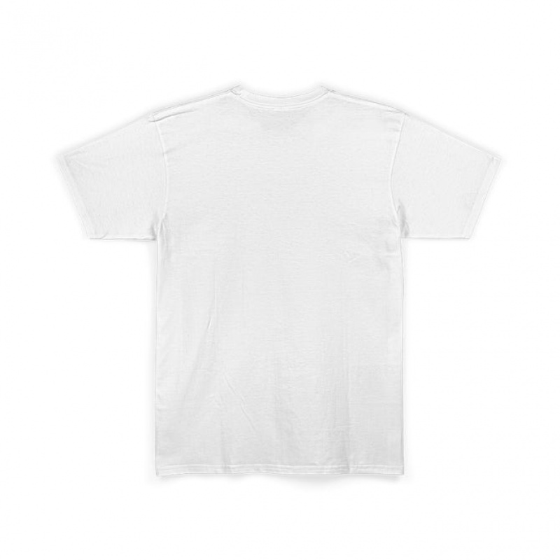 Camiseta Grizzly Mini Script Branco