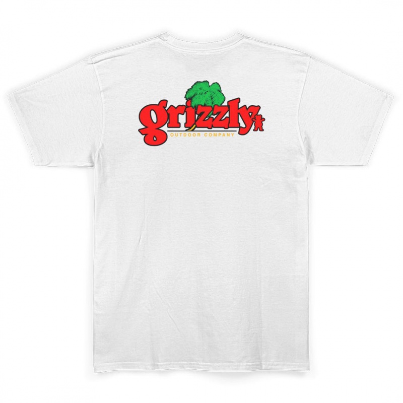 Camiseta Grizzly Rum Punch Branco