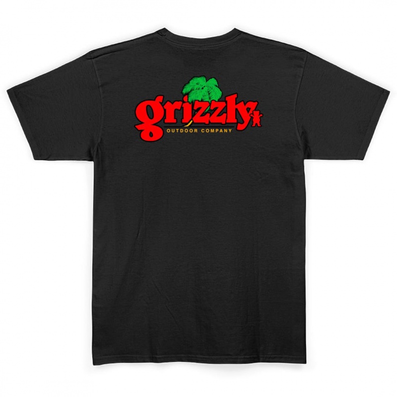 Camiseta Grizzly Rum Punch Preto