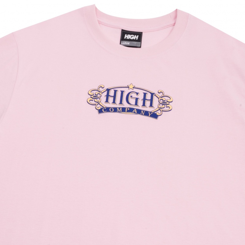 Camiseta High Bistr Rosa