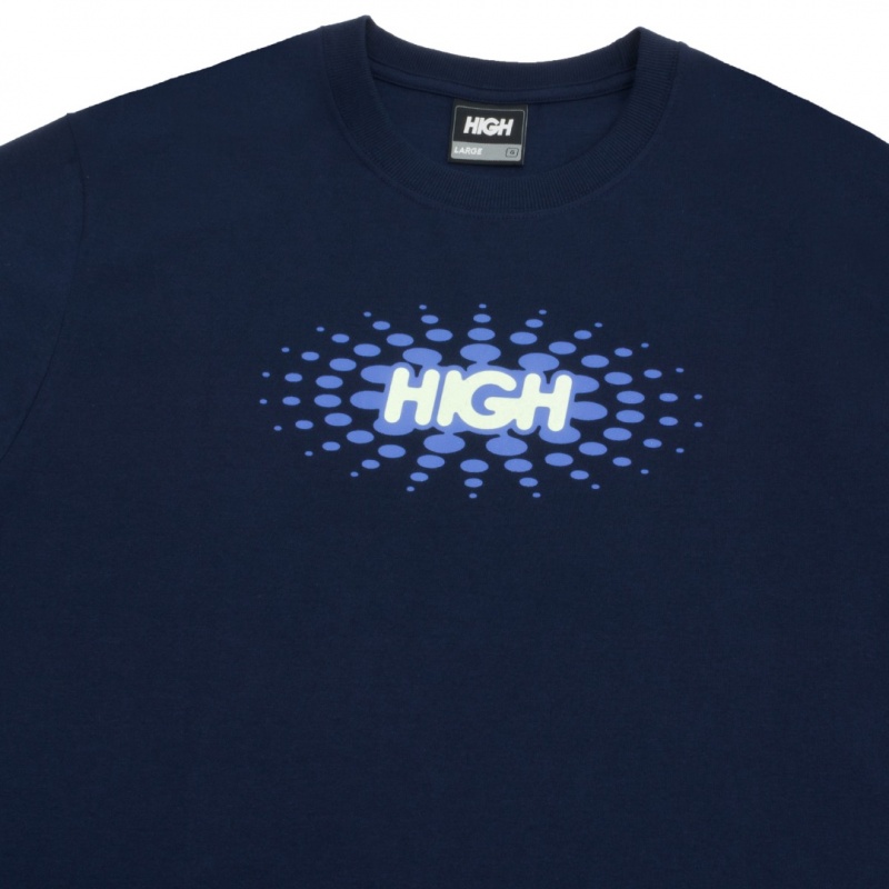 Camiseta High Club Logo Azul