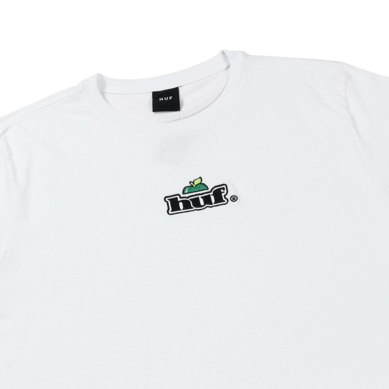 Camiseta Huf Produce Bordado Branco