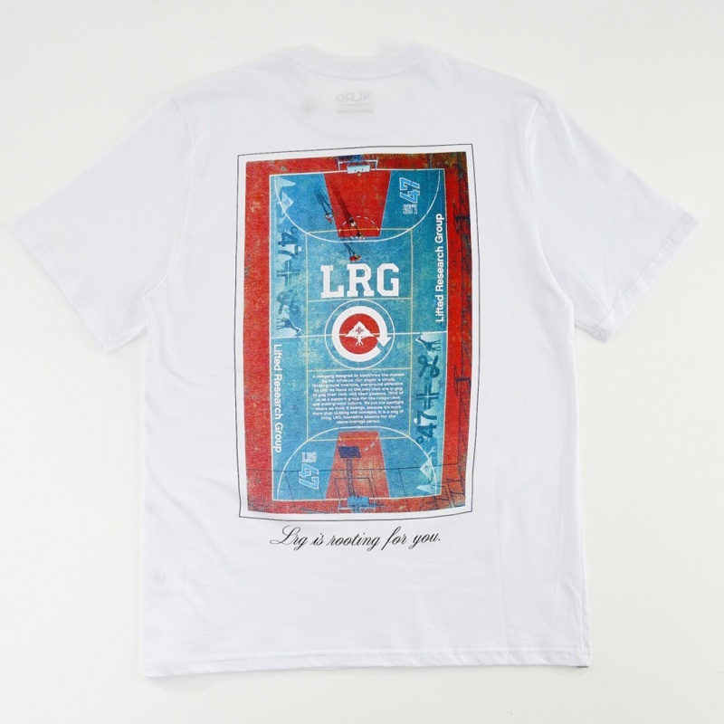 Camiseta LRG Motherland Court Branco