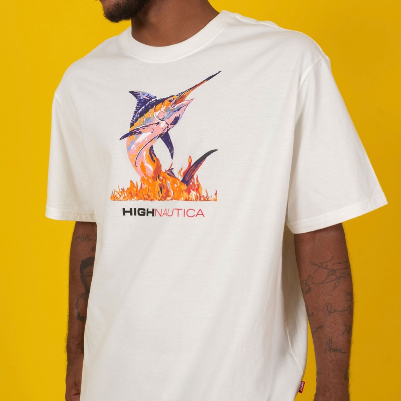 Camiseta High Marlin Bege