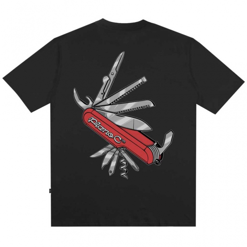 Camiseta Plano C Penknife Preto