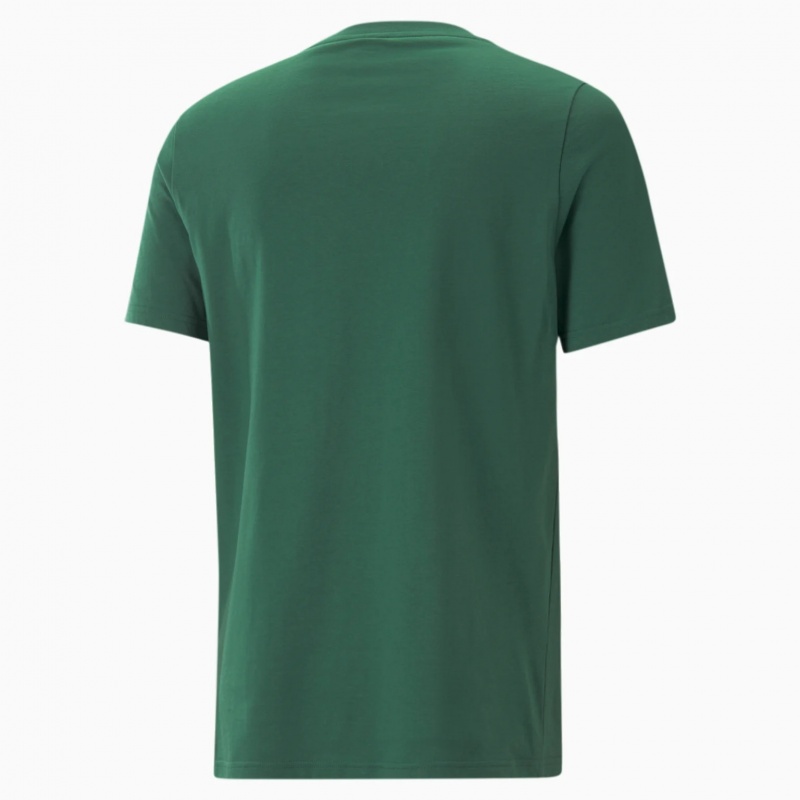 Camiseta Puma Small Logo Verde