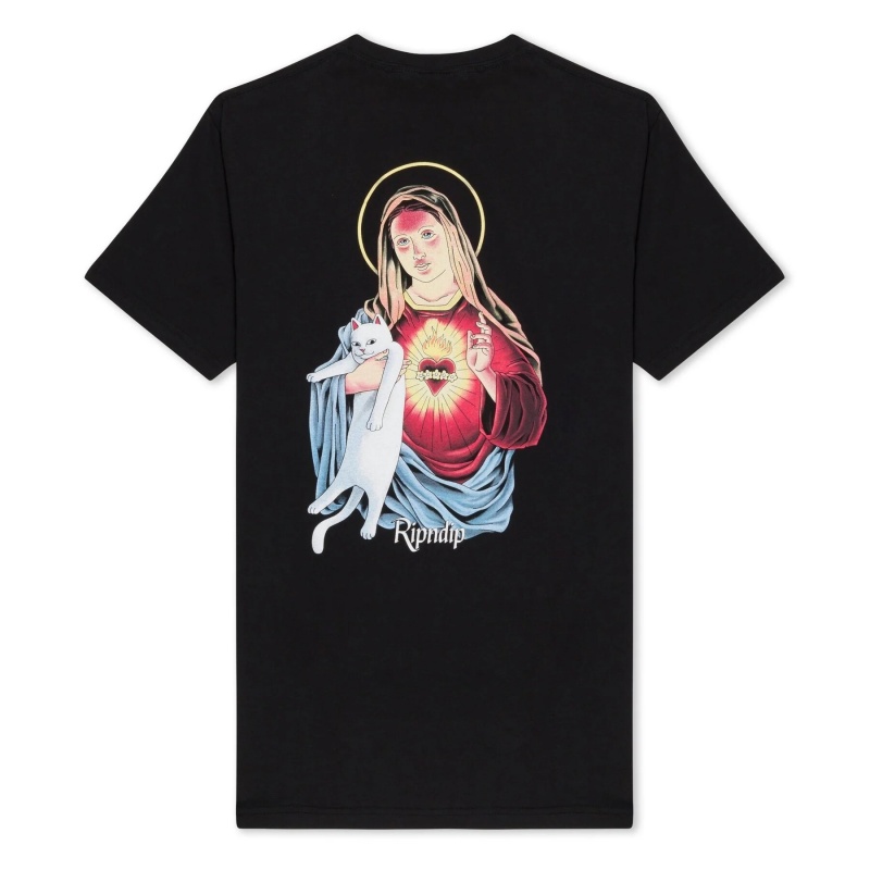 Camiseta Ripndip Mother Mary Preto