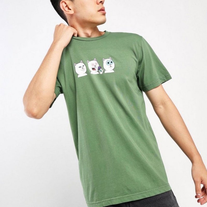 Camiseta Ripndip Shroom Diet Verde