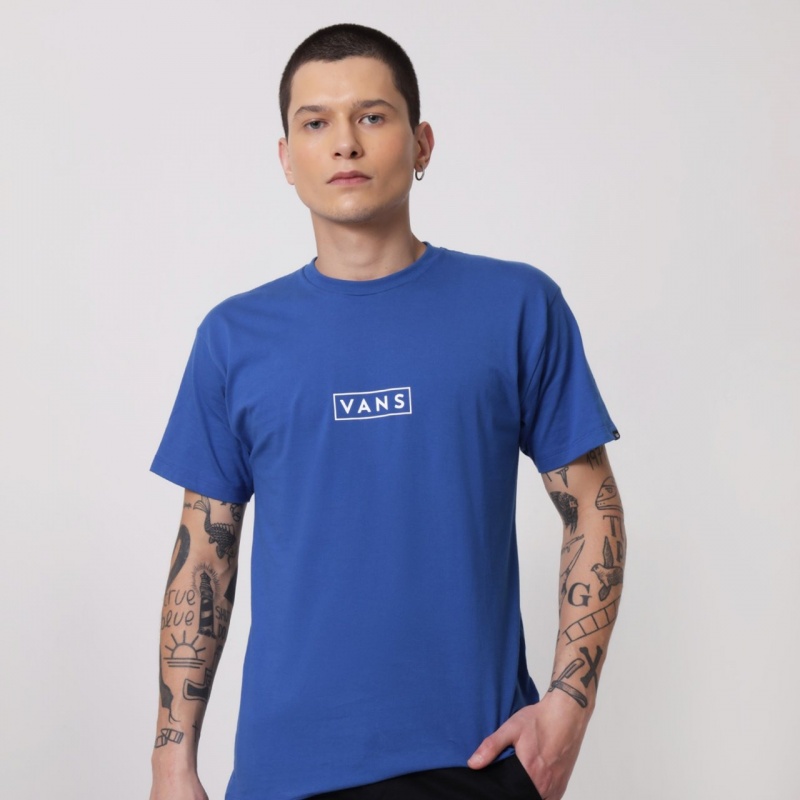 Camiseta Vans Classic Easy Box Azul