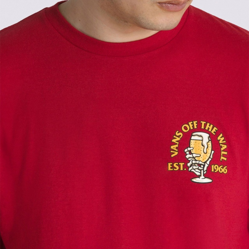 Camiseta Vans Coldest In Town Vermelho