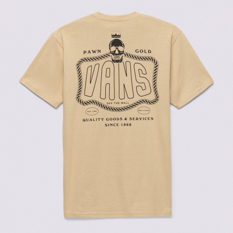 Camiseta Vans Pawn Shop Bege