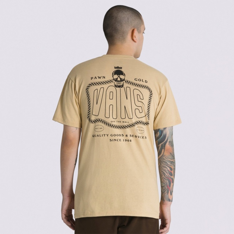 Camiseta Vans Pawn Shop Bege