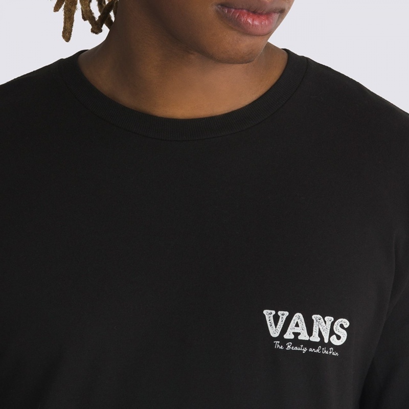 Camiseta Vans Rosethorn Preto