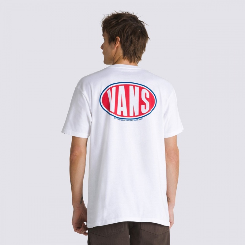 Camiseta Vans Spray On Branco