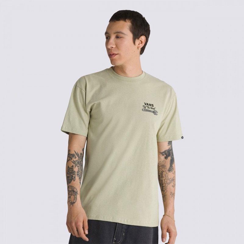 Camiseta Vans Wrenched Verde