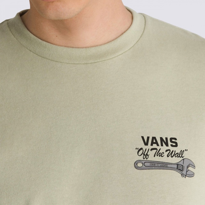 Camiseta Vans Wrenched Verde