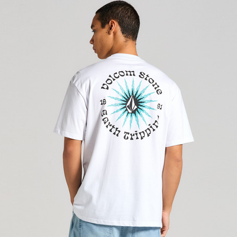 Camiseta Volcom Scorcho Branco