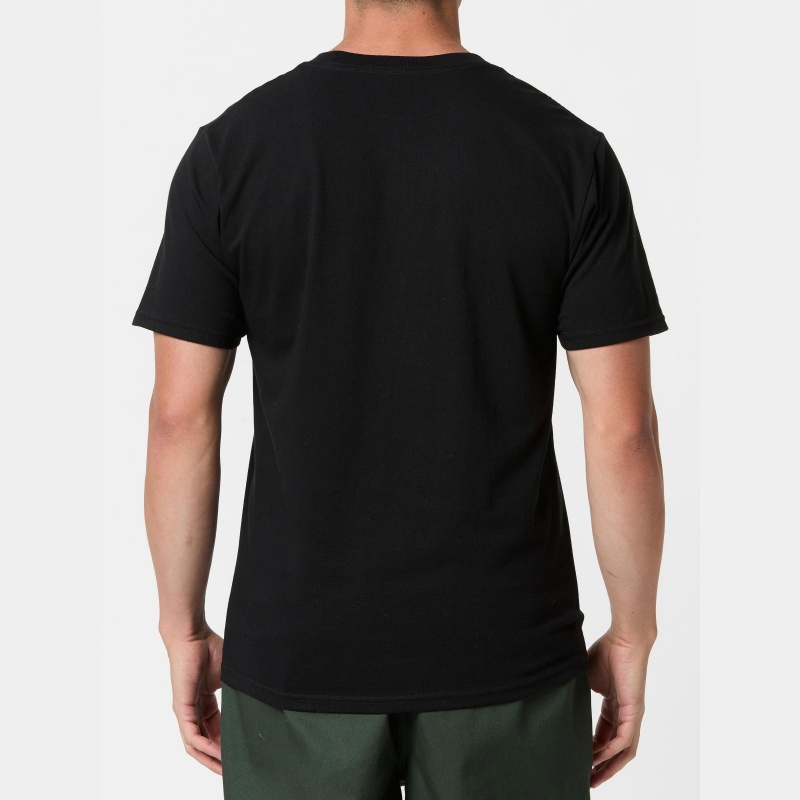 Camiseta Volcom Monkey Biz Preto