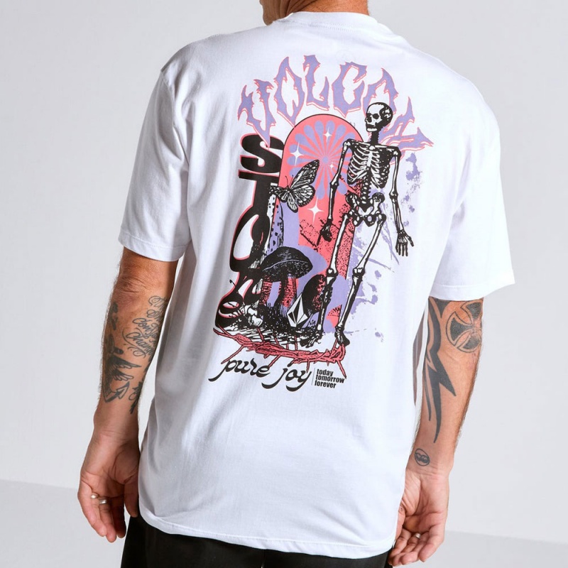 Camiseta Volcom Pure Joy Branco