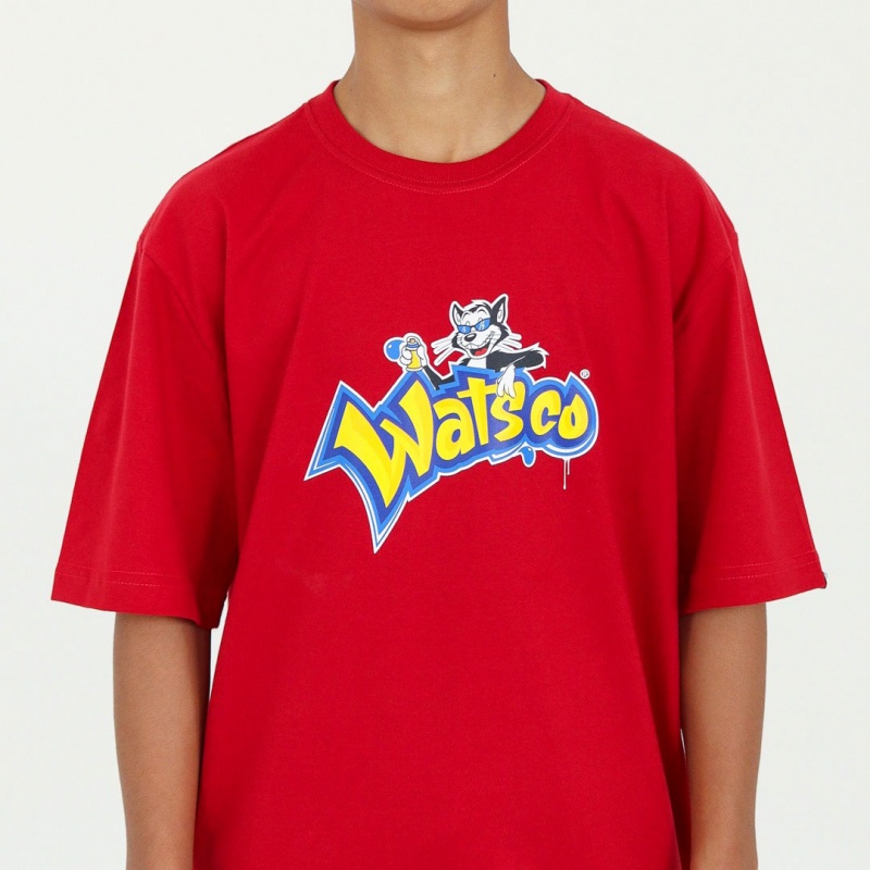 Camiseta Wats Babaloo Vermelho