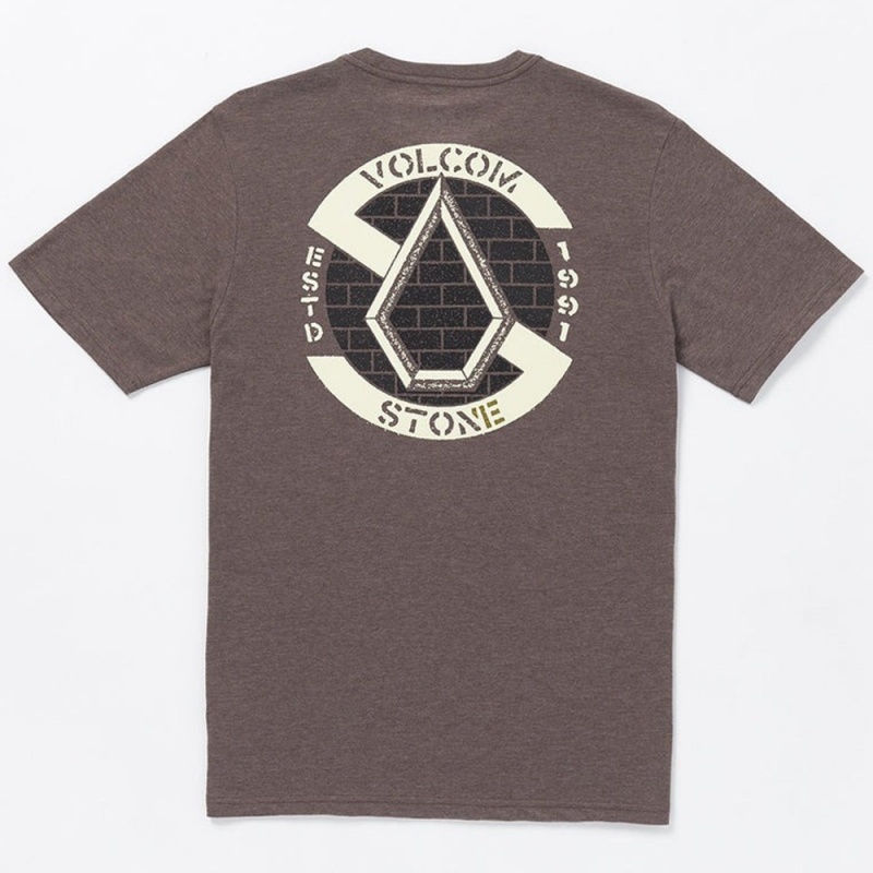 Camiseta Volcom Celler Vinho