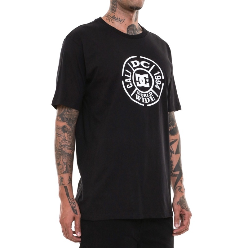 Camiseta Dc Shoes Sealed Dealm Preto