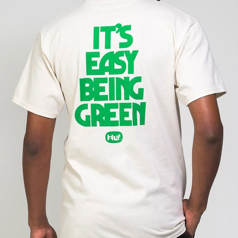 Camiseta Huf Easy Green Branco