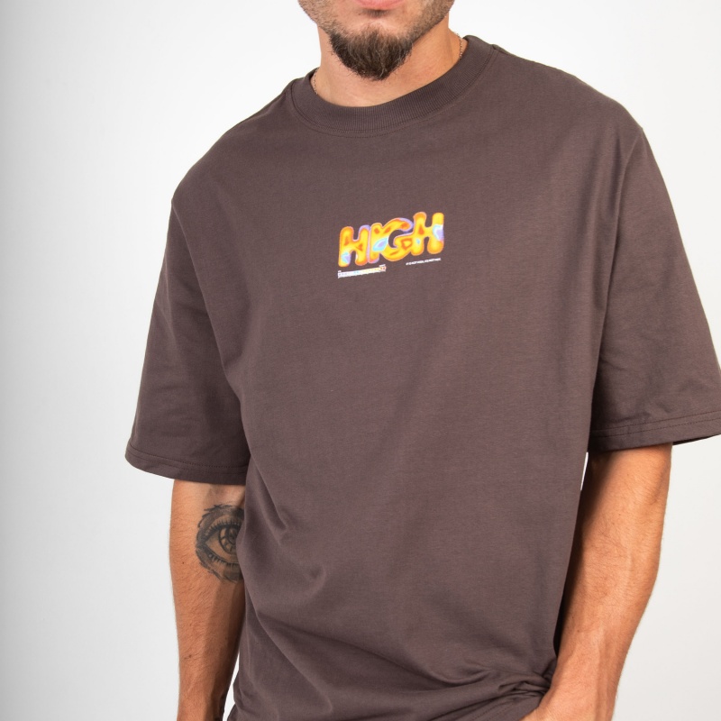 Camiseta High Thermal Marrom