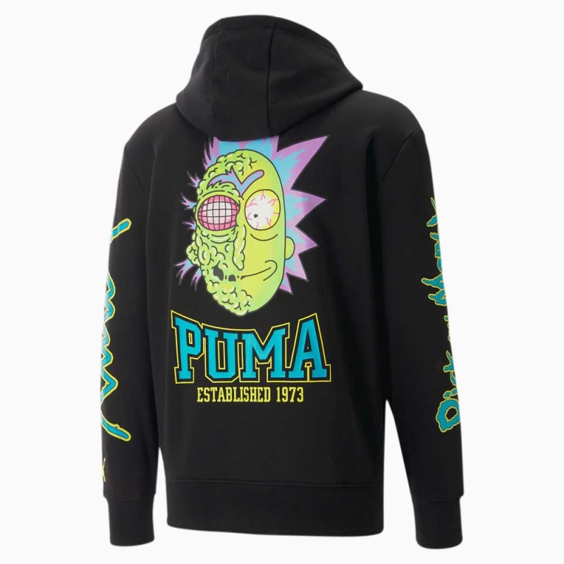 Canguru Puma Rick And Morty Full Preto