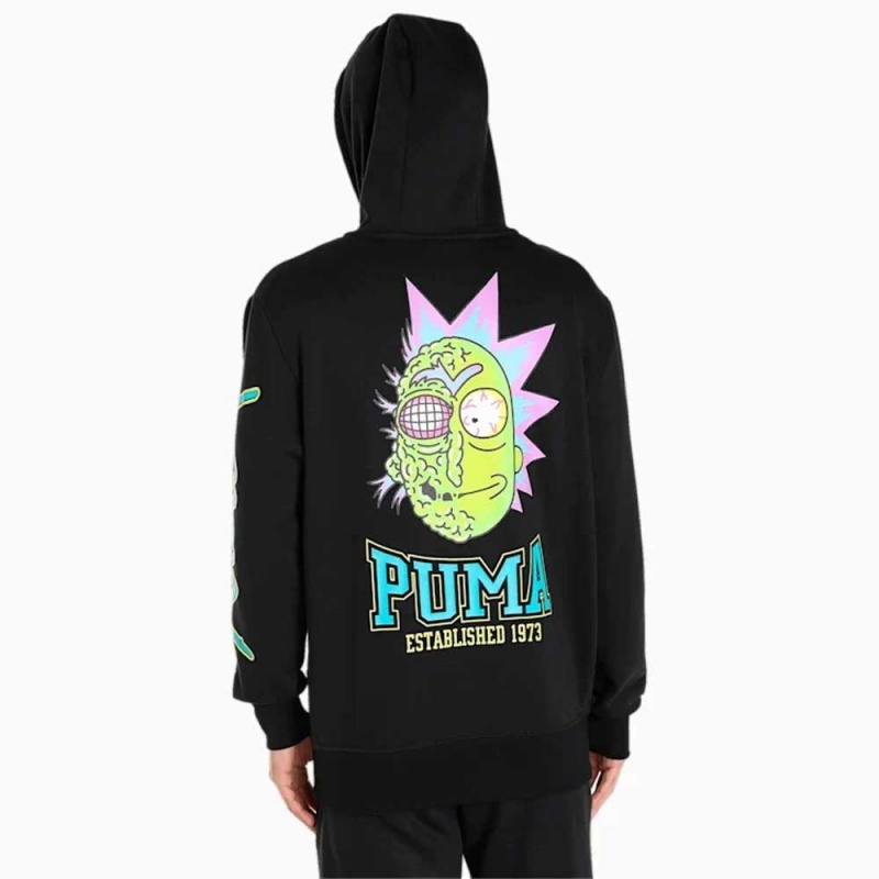 Canguru Puma Rick And Morty Full Preto