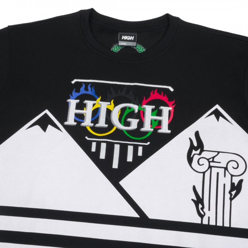 Moletom High Olympic Preto