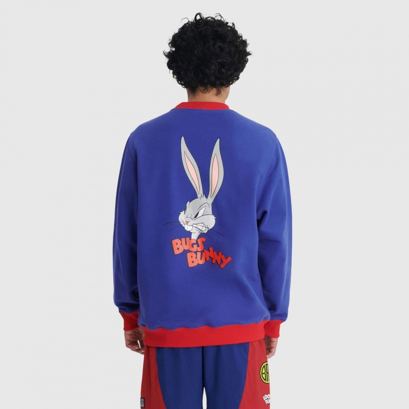 Moletom Baw Bugs Bunny x Looney Tunes Azul